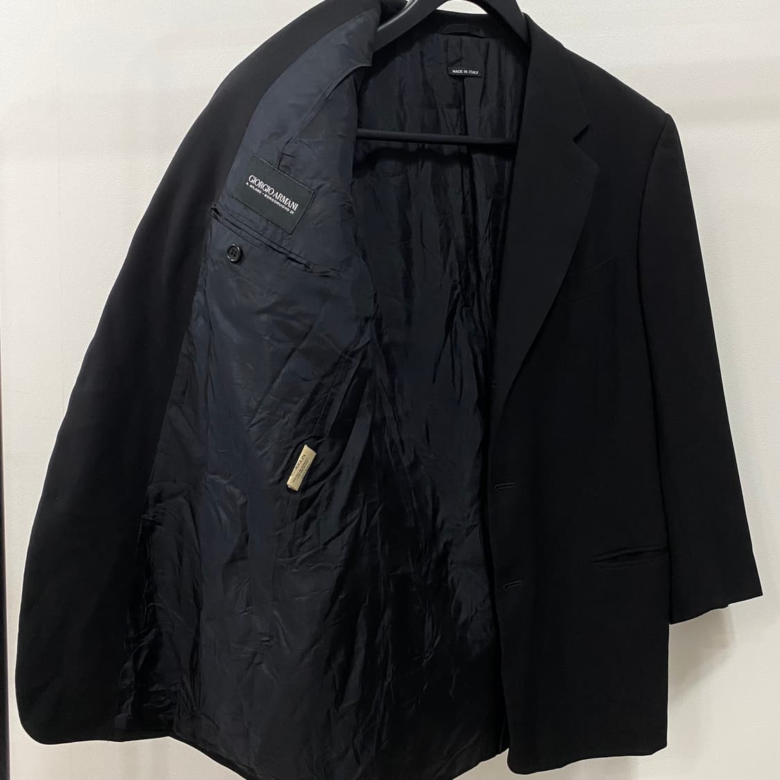 조르지오 아르마니 ITALY 퓨어울 싱글 블레이저 상품이미지7