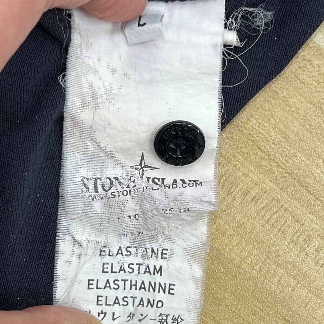 스톤아일랜드 스트레치 코튼 피케 슬림핏 반팔 폴로 셔츠 L 상품이미지7