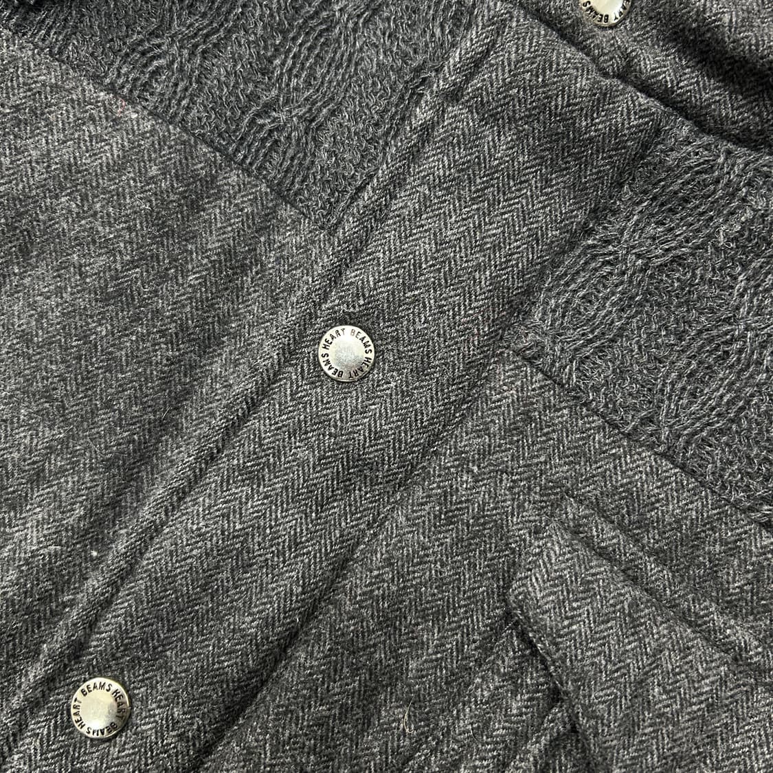 빔즈하트 헤링본 후드 패디드자켓  상품이미지6