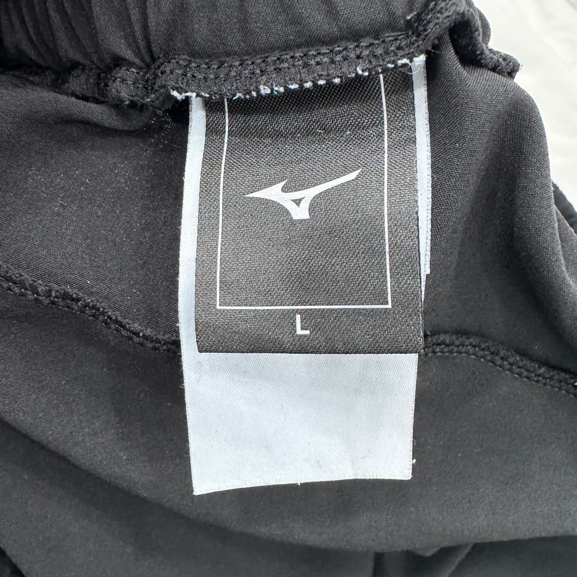 L 미즈노 블랙 기능성 반바지 팬츠  상품이미지4
