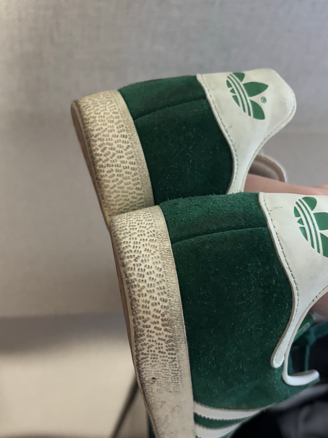 (250) 아디다스 가젤 다크 그린 크림 화이트 상품이미지5
