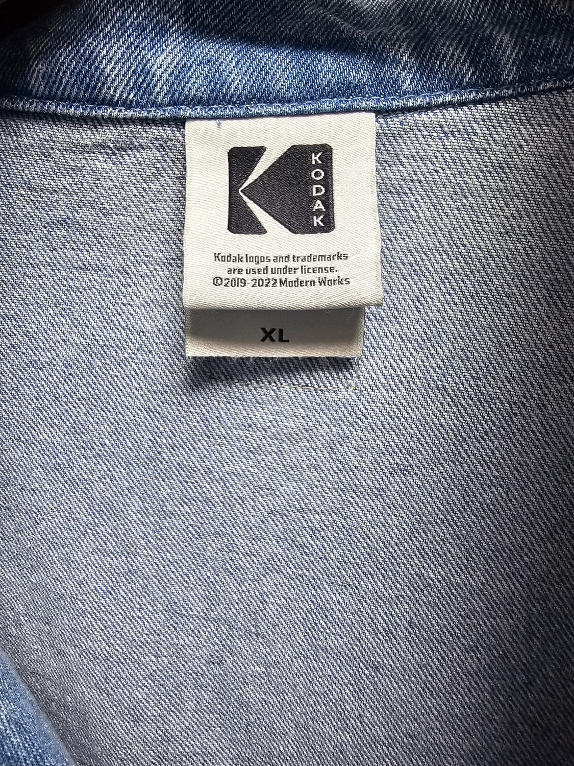 코닥 케이데님 아노락 하프집업 자켓 XL 상품이미지3