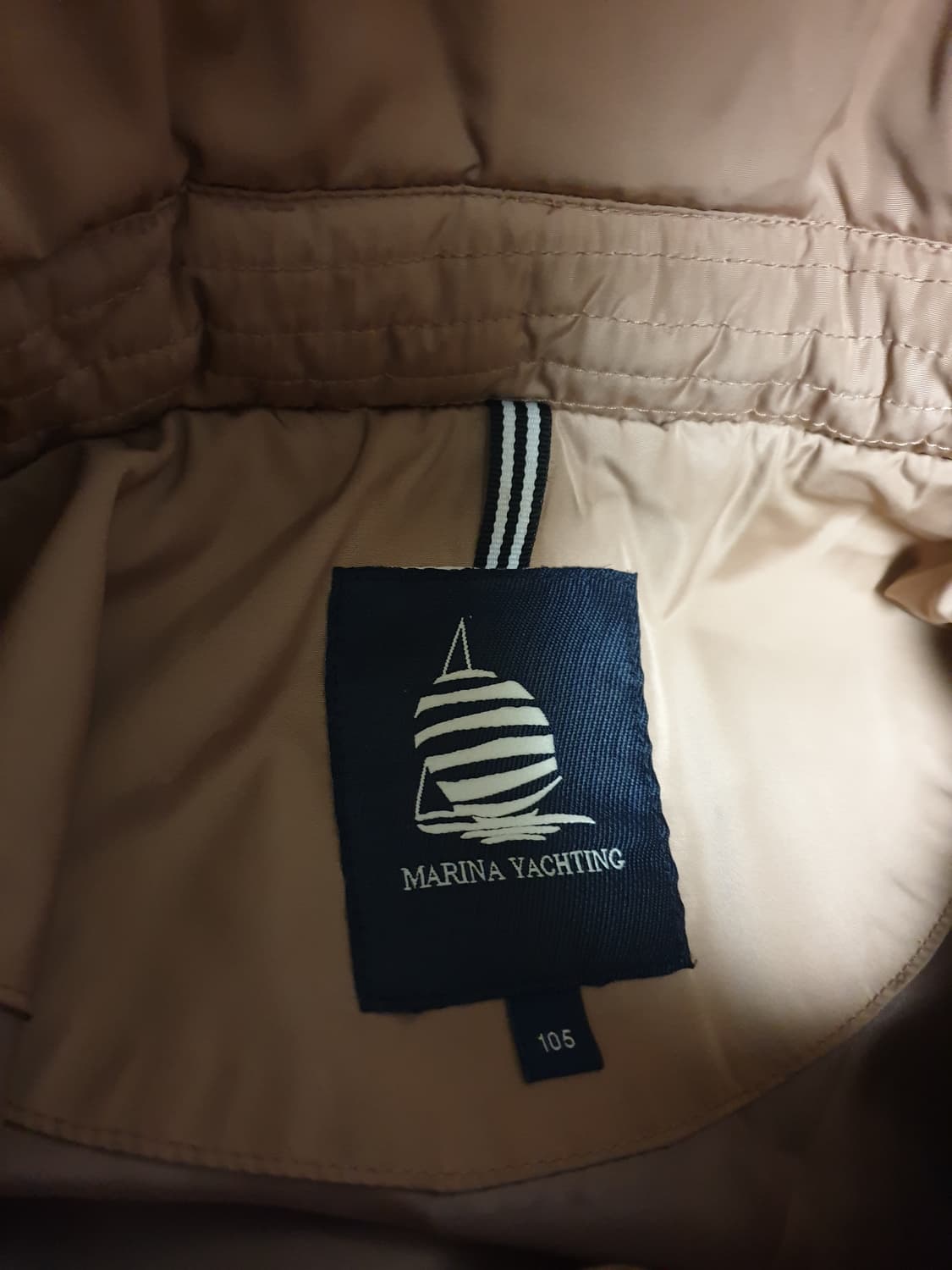 MARINA YACHTING 사가폭스퍼 구스다운 롱패딩 베이지 (105) 상품이미지6