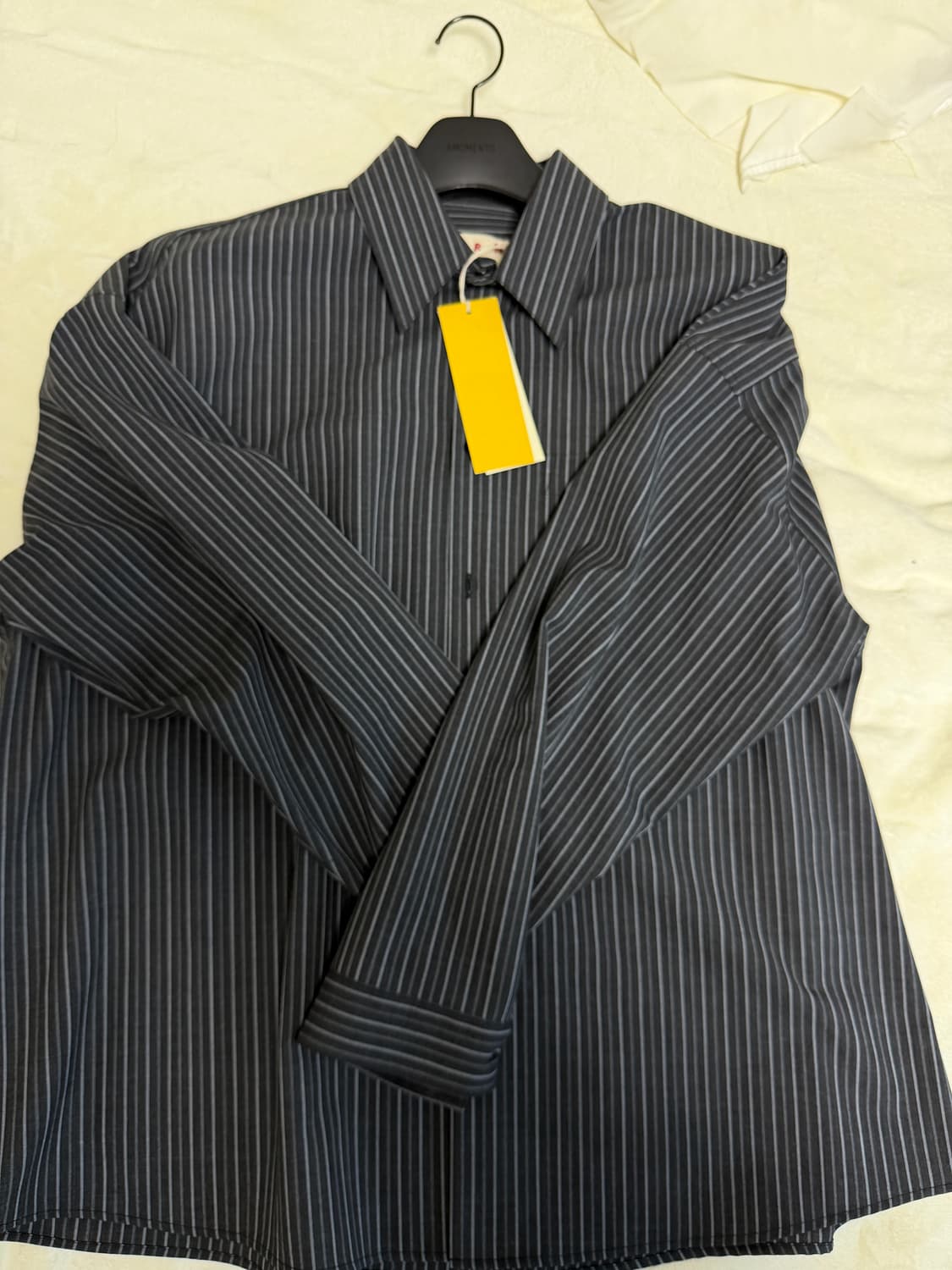 마르니 울스트라이프 오버셔츠 50사이즈 상품이미지3