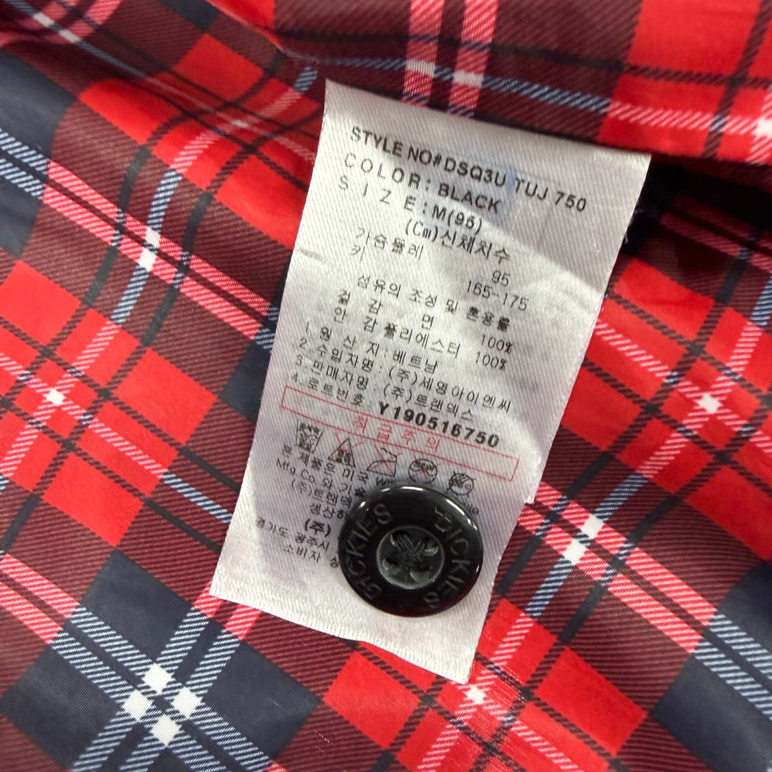 (M)디키즈 Dickies 워크자켓(블랙) 상품이미지4