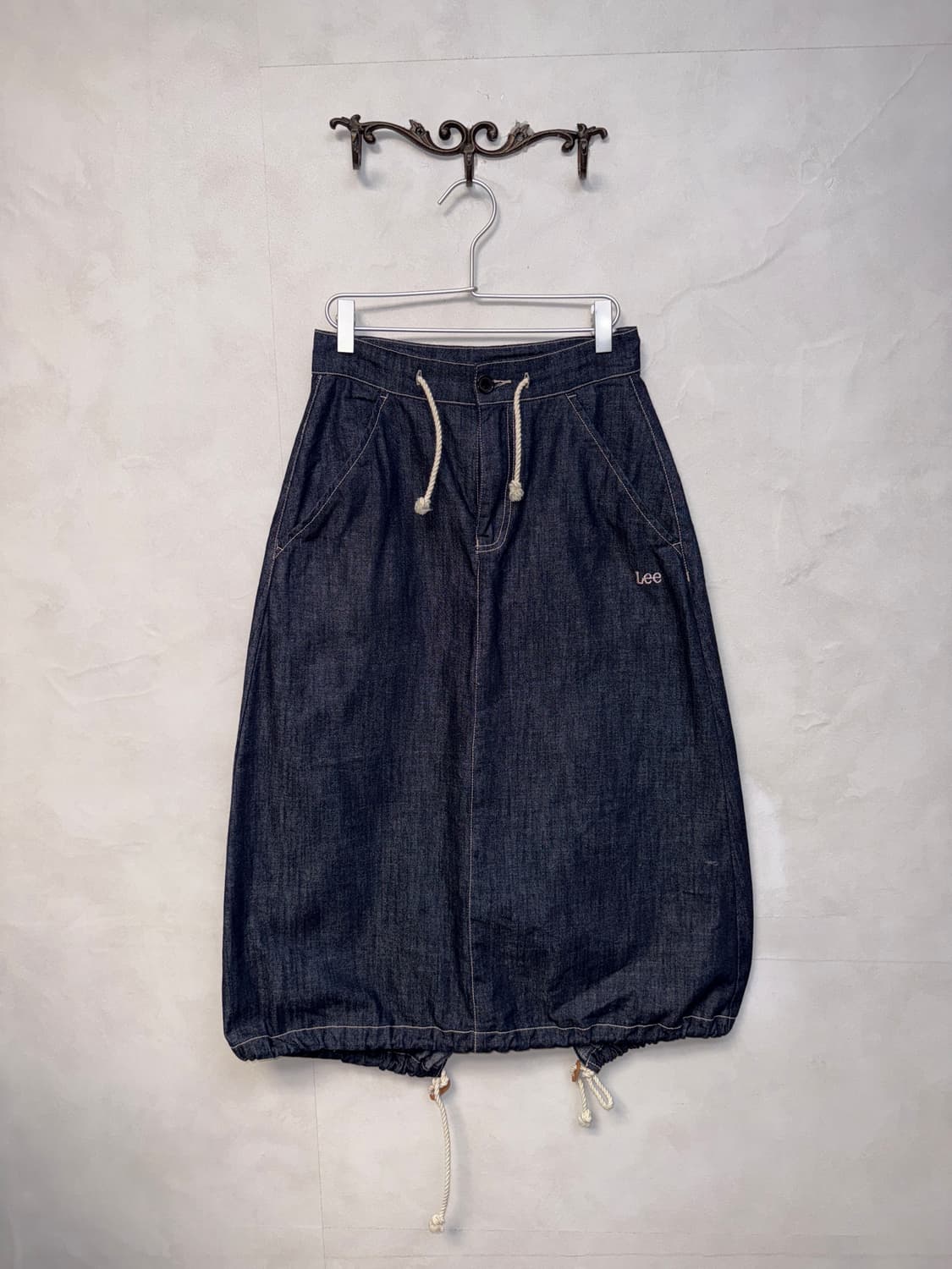 Lee raw denim balloon skirt 상품이미지1