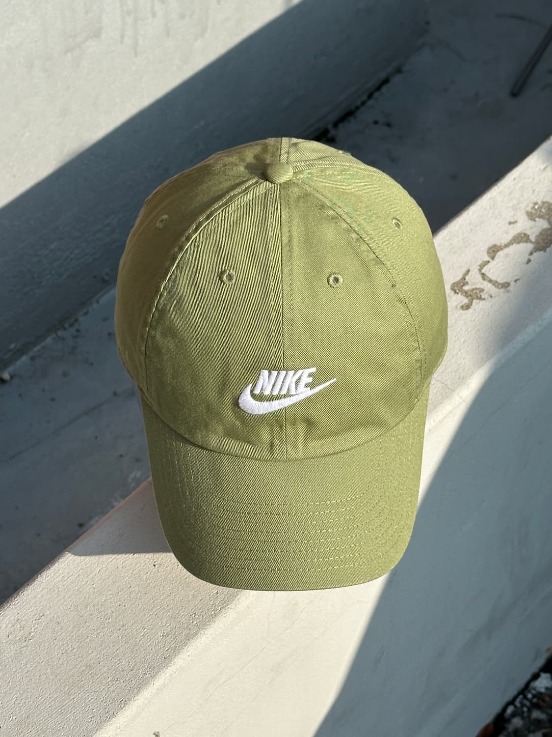 [F] 나이키 로고 헤리티지86 퓨추라 오일그린 볼캡 모자 상품이미지1
