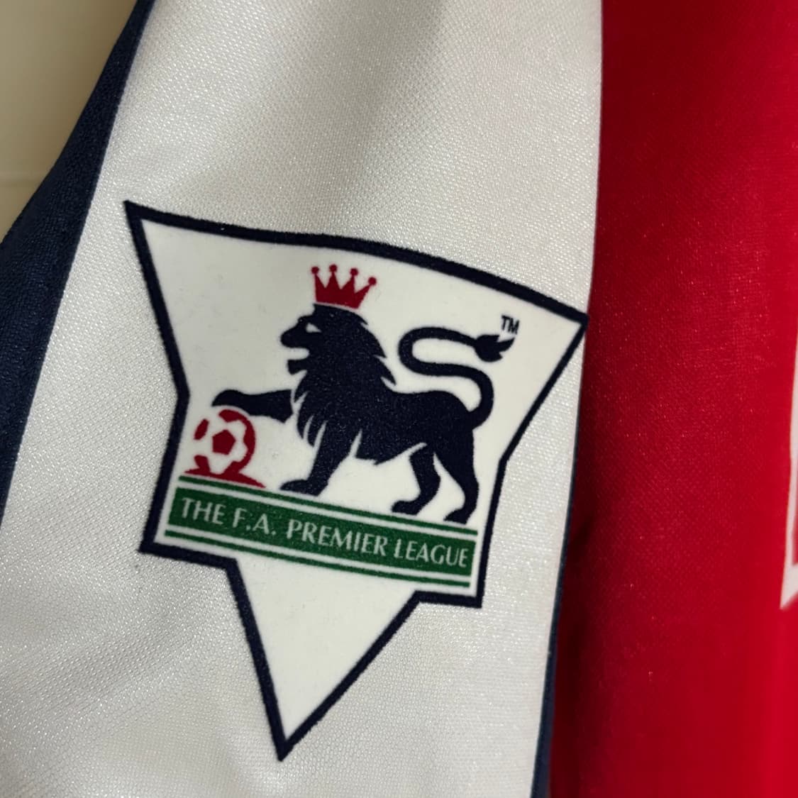 00-02 아스날 홈 리그 베르캄프 유니폼 상품이미지5