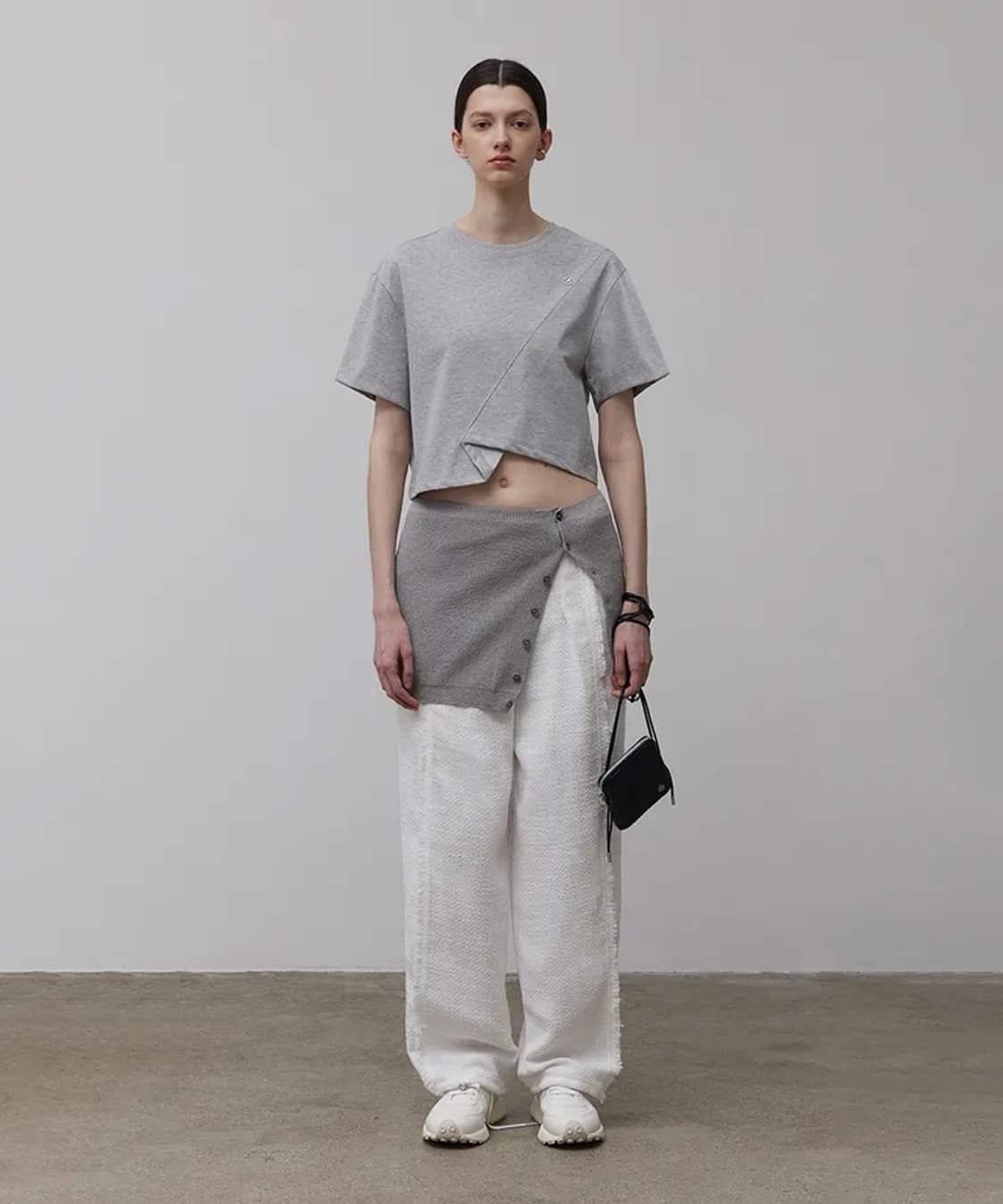 LOWTIDE FRINGE TWEED PANTS [WHITE] M 상품이미지3