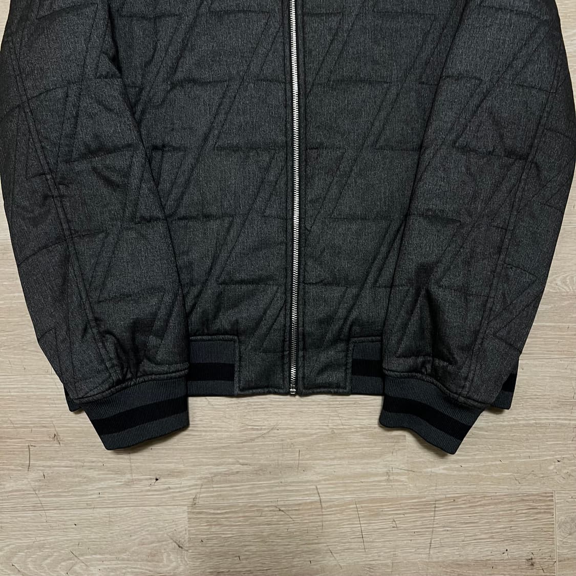 PLAC 플랙 블루종 퀼팅자켓 점퍼 [차콜] L/100 상품이미지3