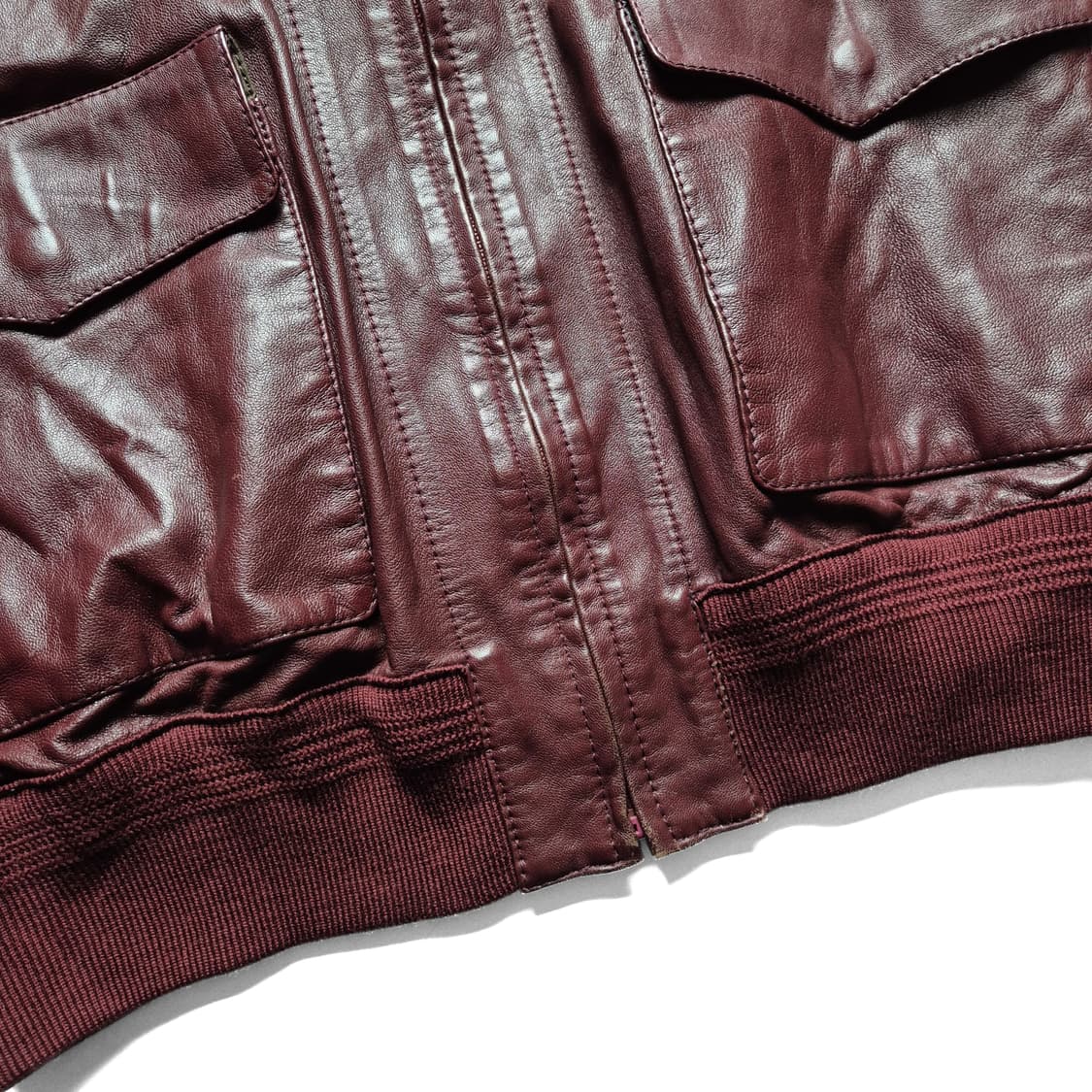 [L] TORRAS 토라스 리버시블 레더 블루종 자켓 상품이미지7