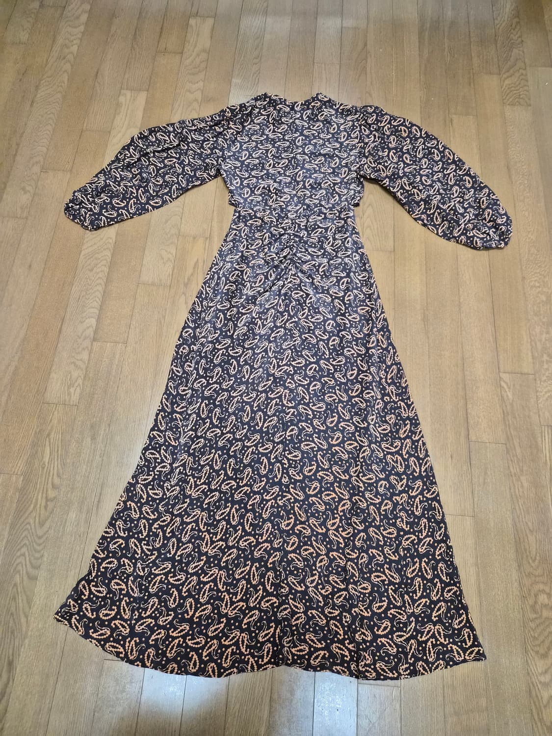 (정품) 마쥬 컷아웃 셔링 원피스 S (명품 여자 드레스 의류 옷) 상품이미지3