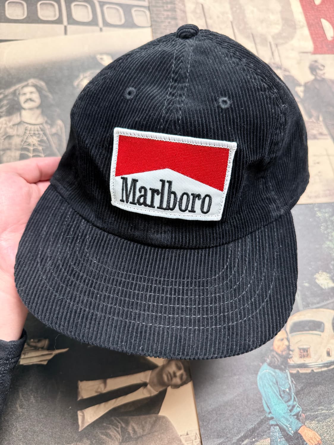 말보로(Marlboro) 코듀로이 캡 상품이미지2