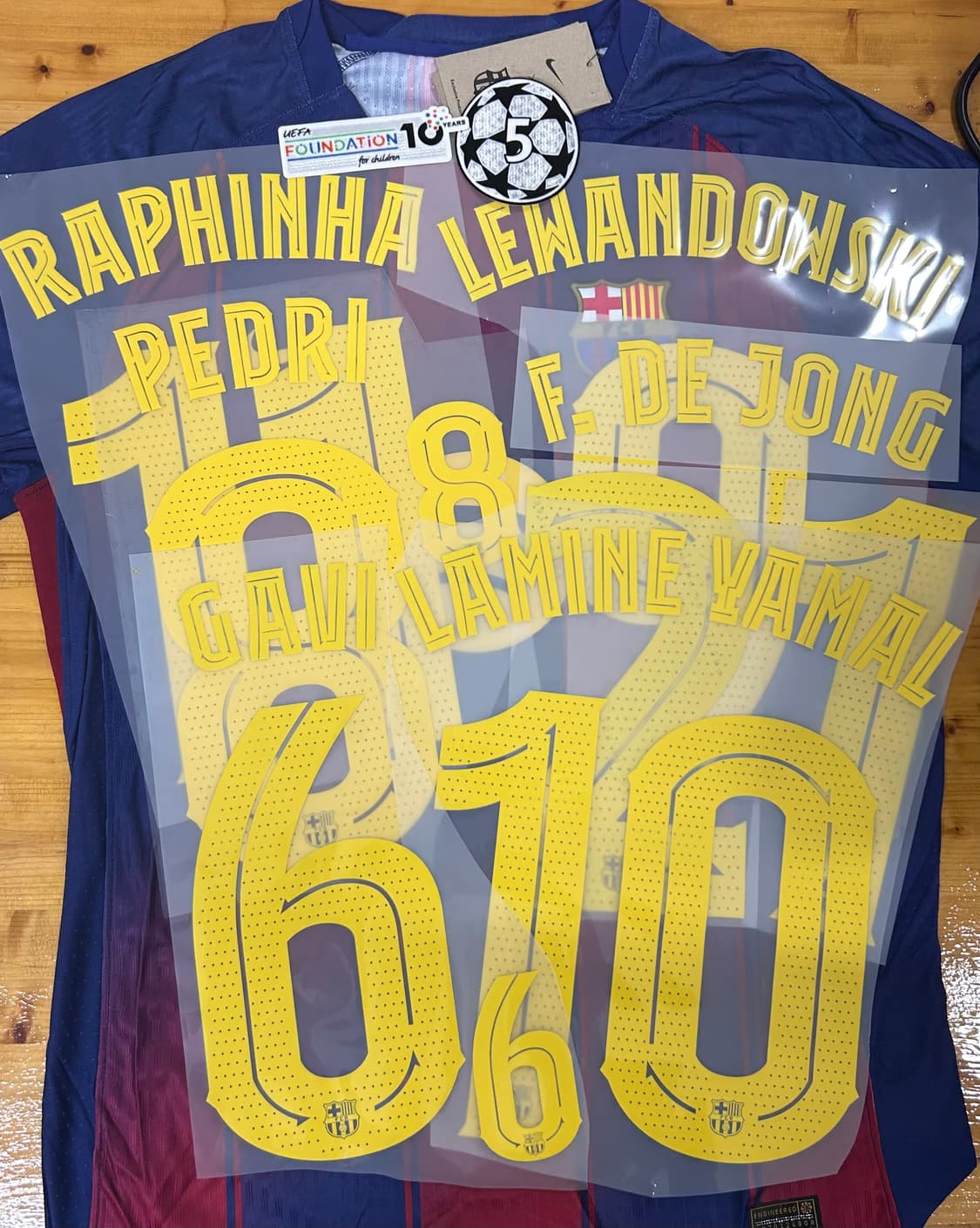 25-26 바르셀로나 홈 유니폼 새상품 상품이미지4