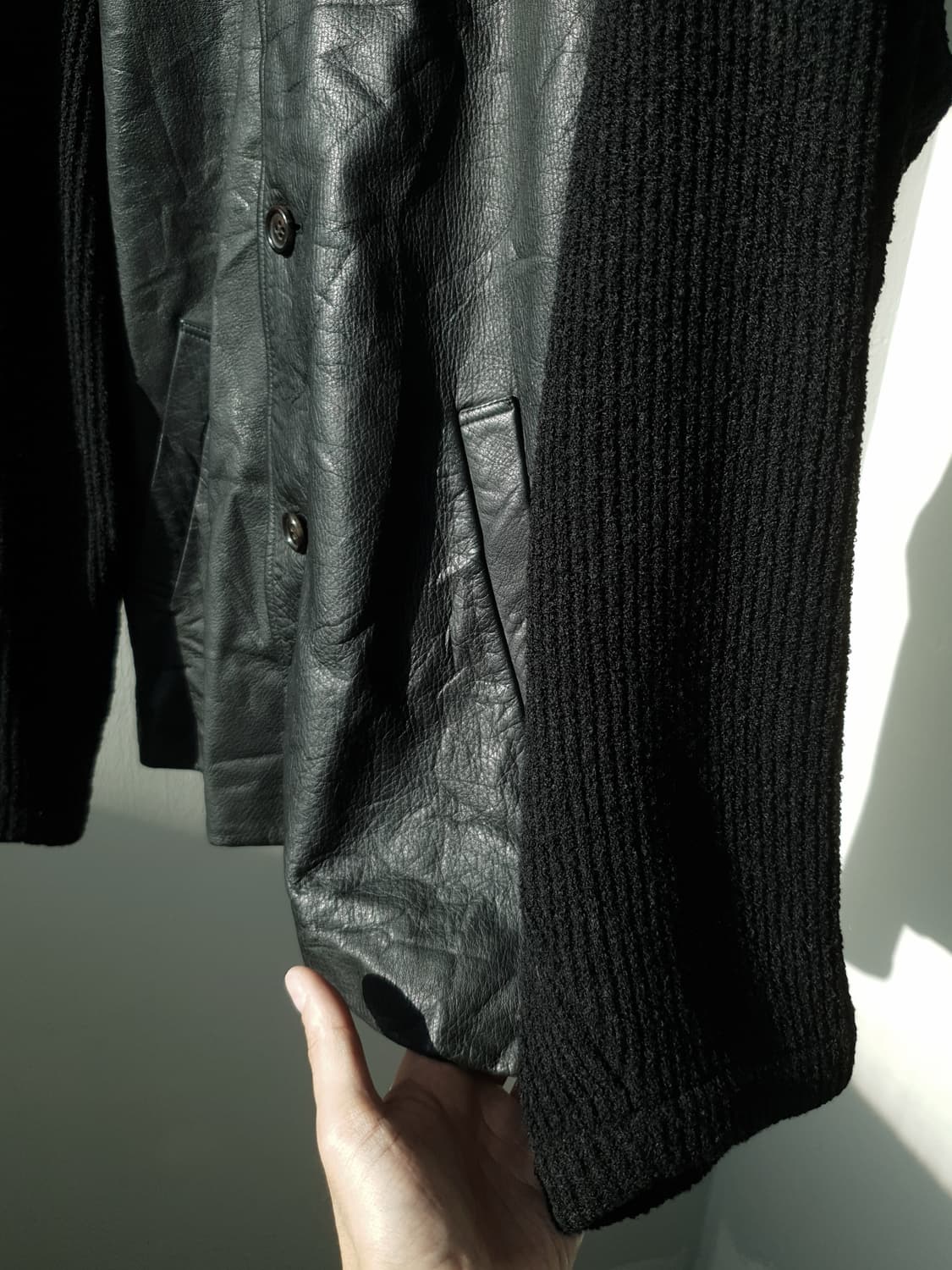 80s Comme Des Garcons docking leather jk 상품이미지6