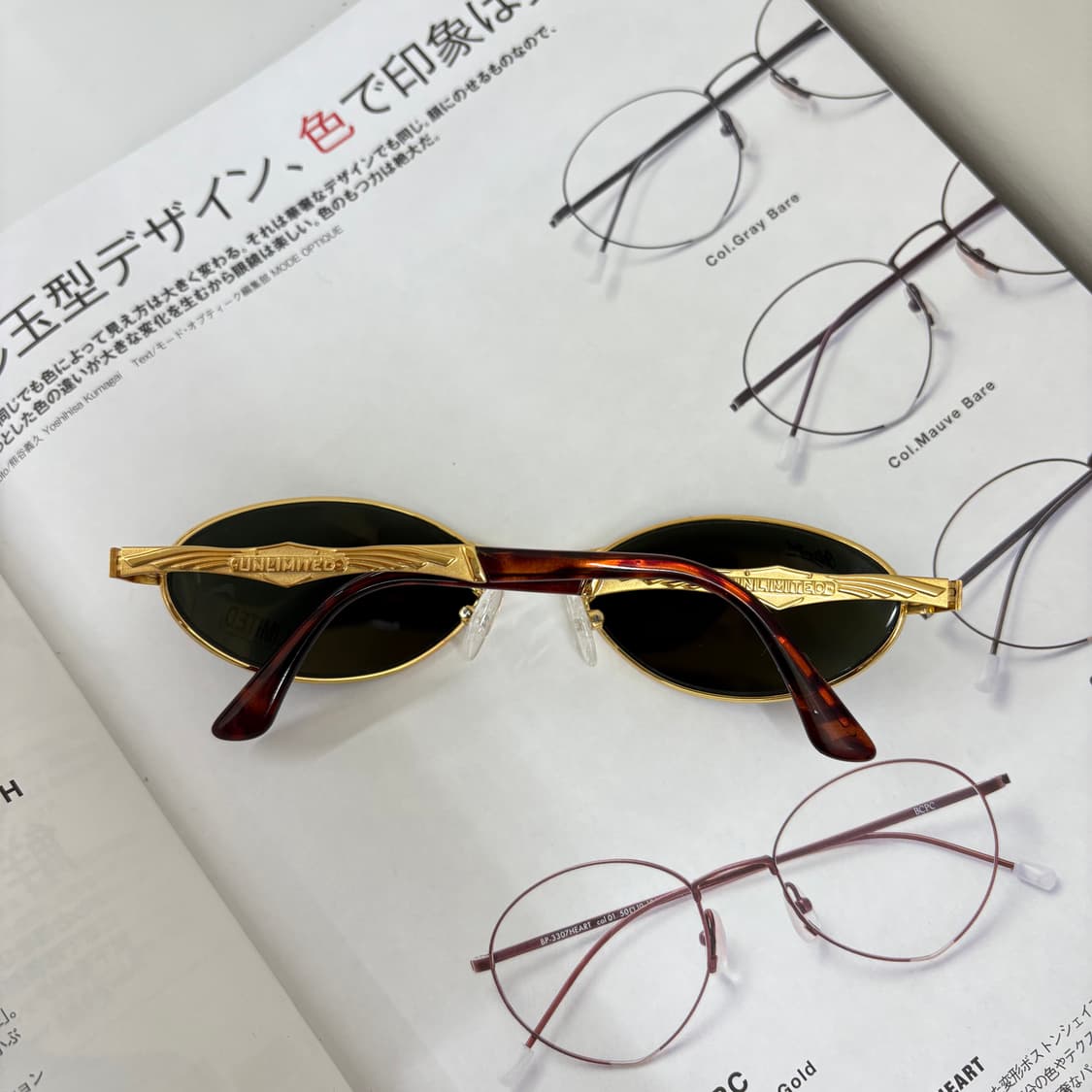 Unlimited 빈티지 선글라스 상품이미지3