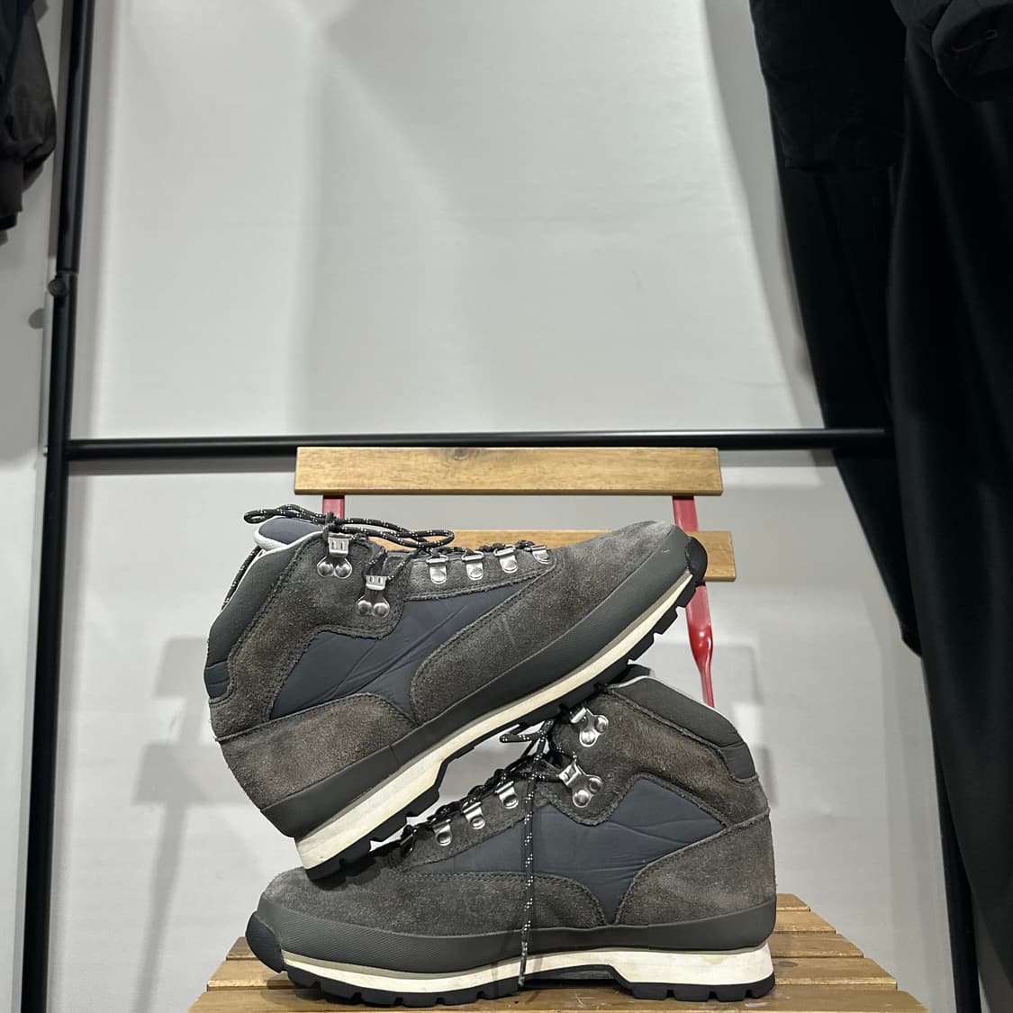 275) 팀버랜드 트레킹화 남성 남자 등산화 그레이 스웨이드 상품이미지7