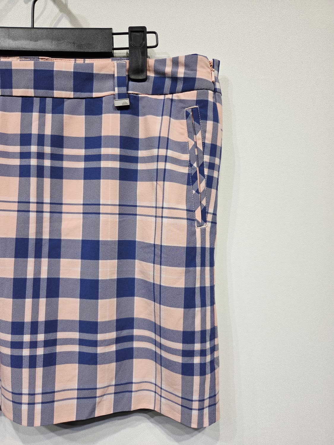 아디다스 아디퓨어. 골프 체크 스커트 상품이미지4