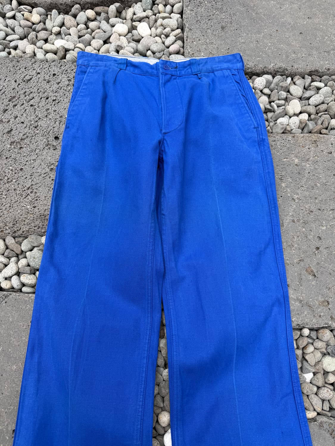 1970s VETRA WASHED BLUE 베트라 프렌치워크팬츠 상품이미지4