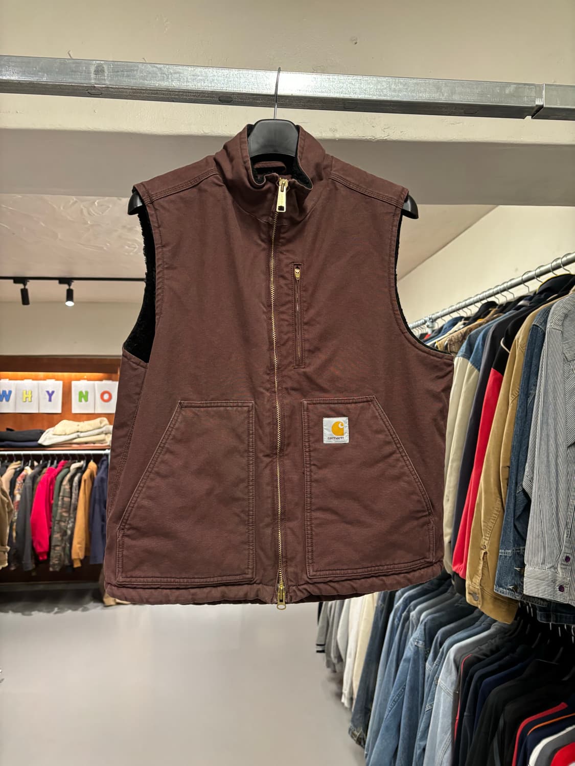 칼하트 WIP 쉐르파 베스트 조끼 상품이미지4