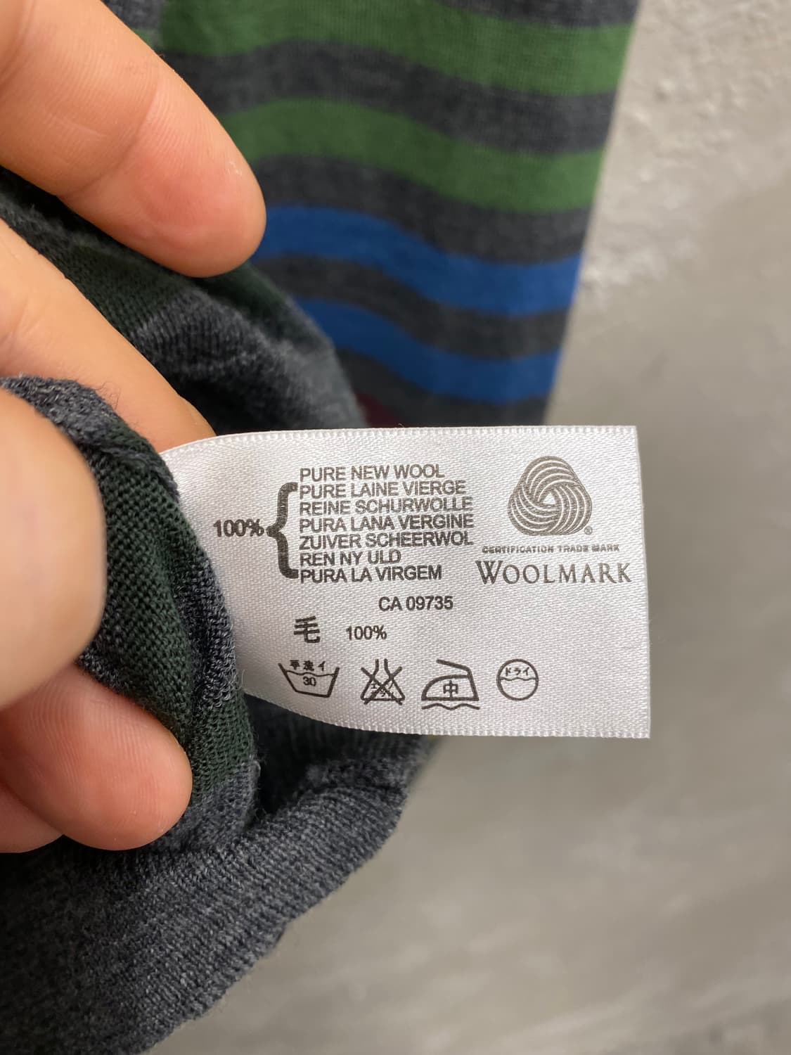 [S] John Smedley 존 스메들리 메리노 울 스트라이프 니트 상품이미지6