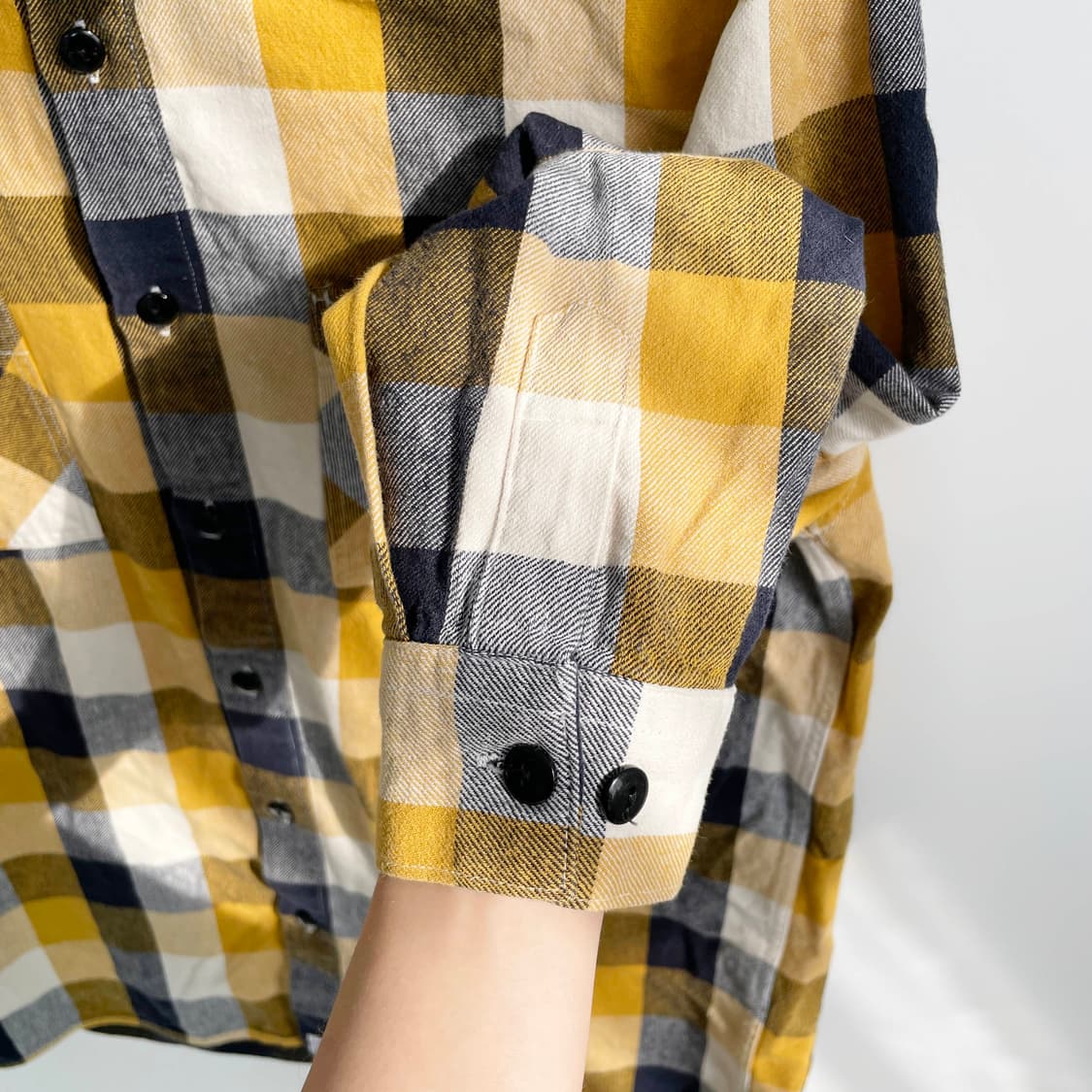 C2 커버낫 웨스턴 투 포켓 체크 셔츠 95사이즈 상품이미지4