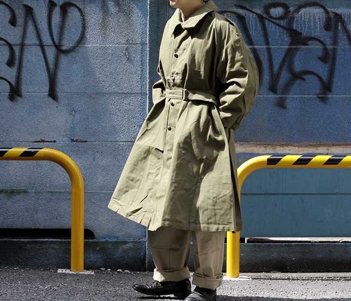 50s m53 프렌치 모터사이클 코트 상품이미지2