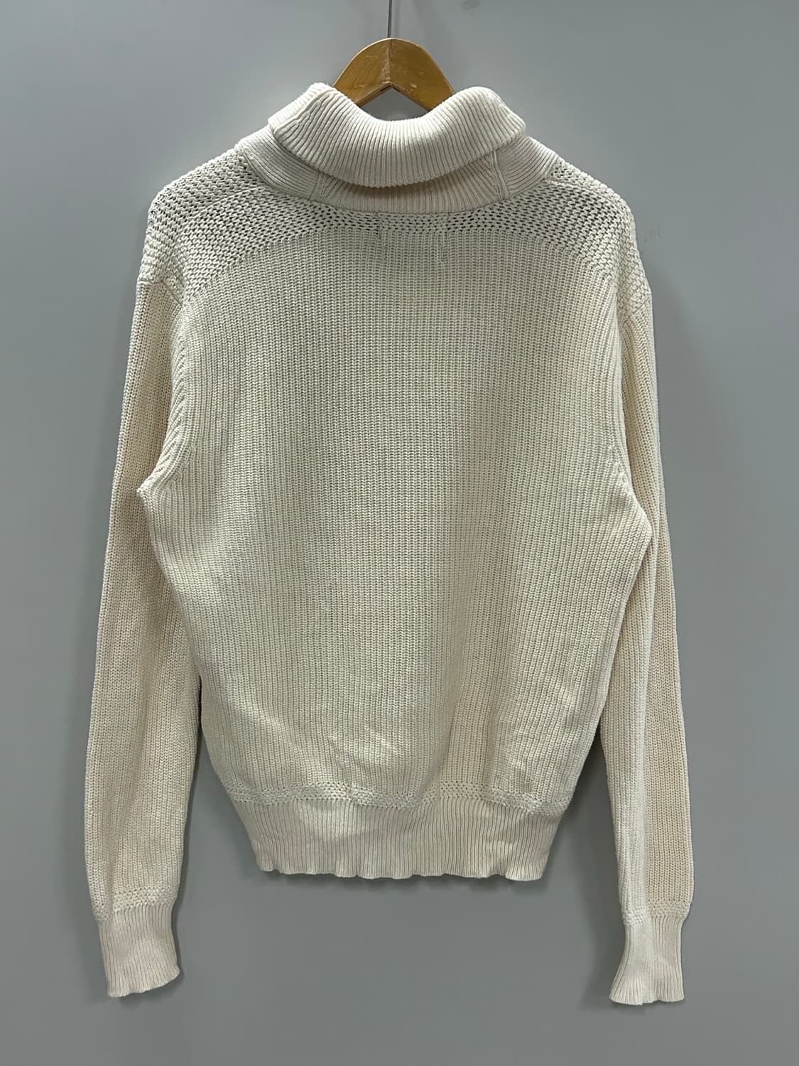 90s 폴로 랄프로렌 숄카라 코튼 니트 상품이미지4