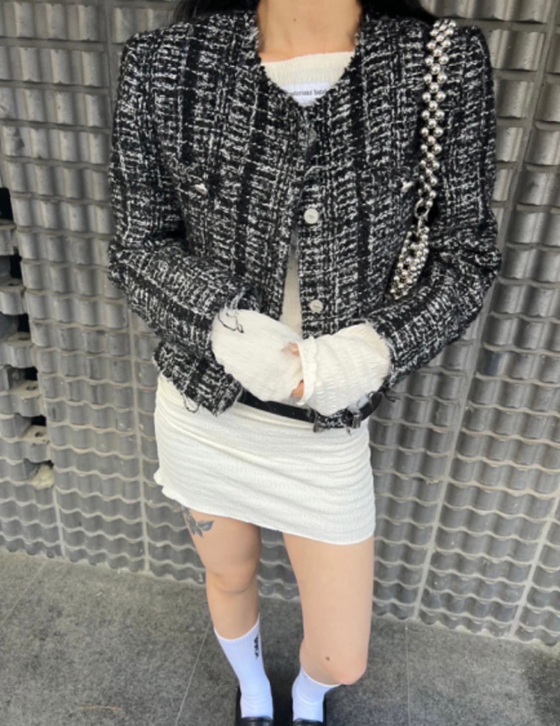 더미스테리어스호텔 언발란스 셔링 원피스 상품이미지4