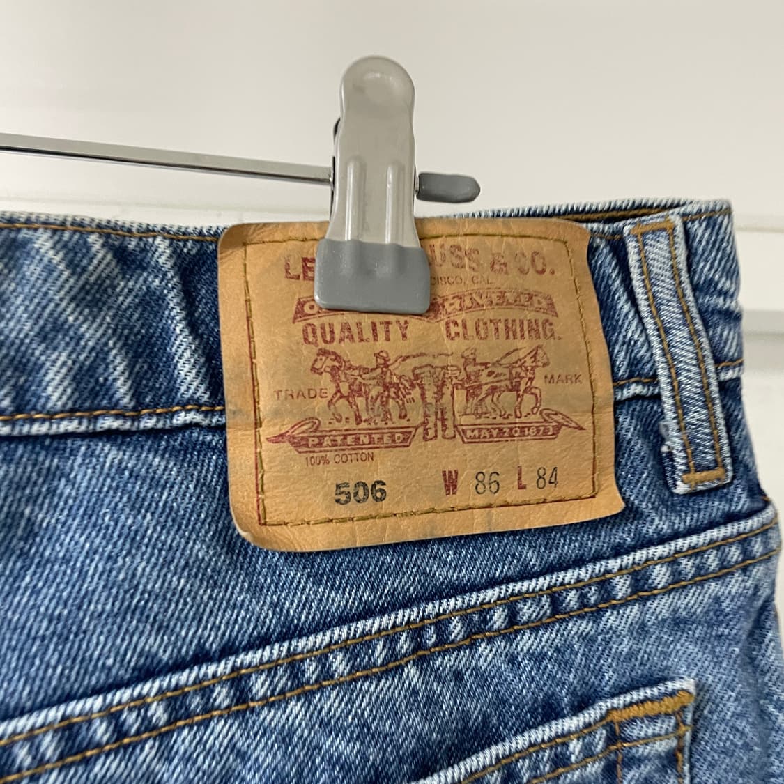 리바이스 506 데님 팬츠 W86 L84 상품이미지4