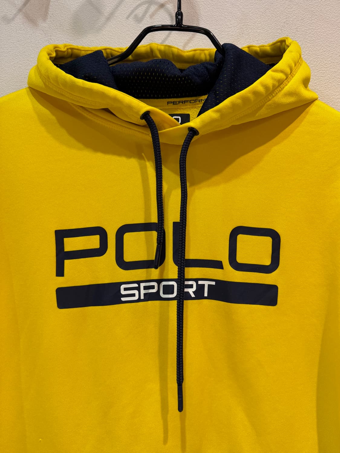 POLO SPORT YELLOW 후디 상품이미지1
