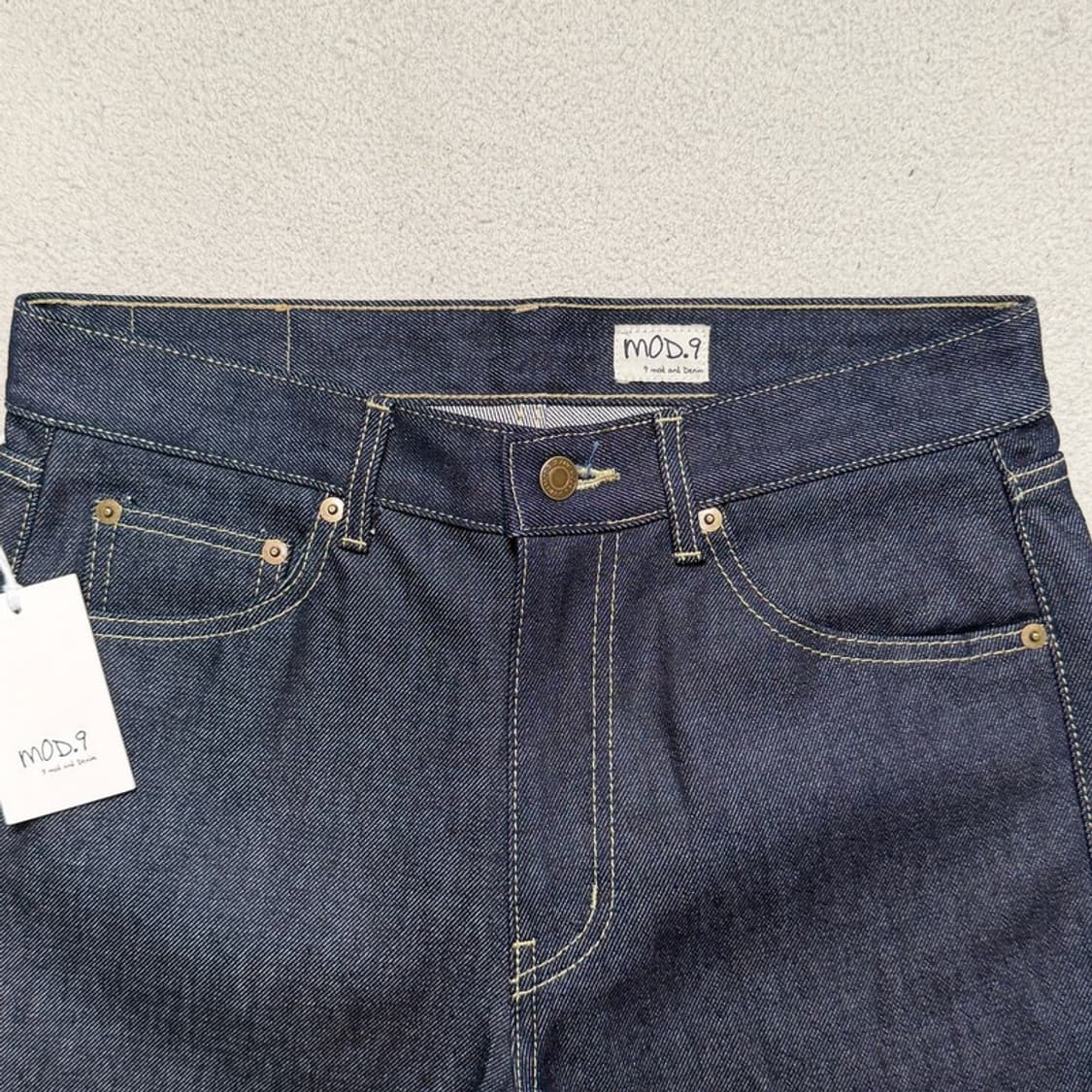 새상품 모드나인 One Day-Mod1 생지 데님 팬츠 30 상품이미지2