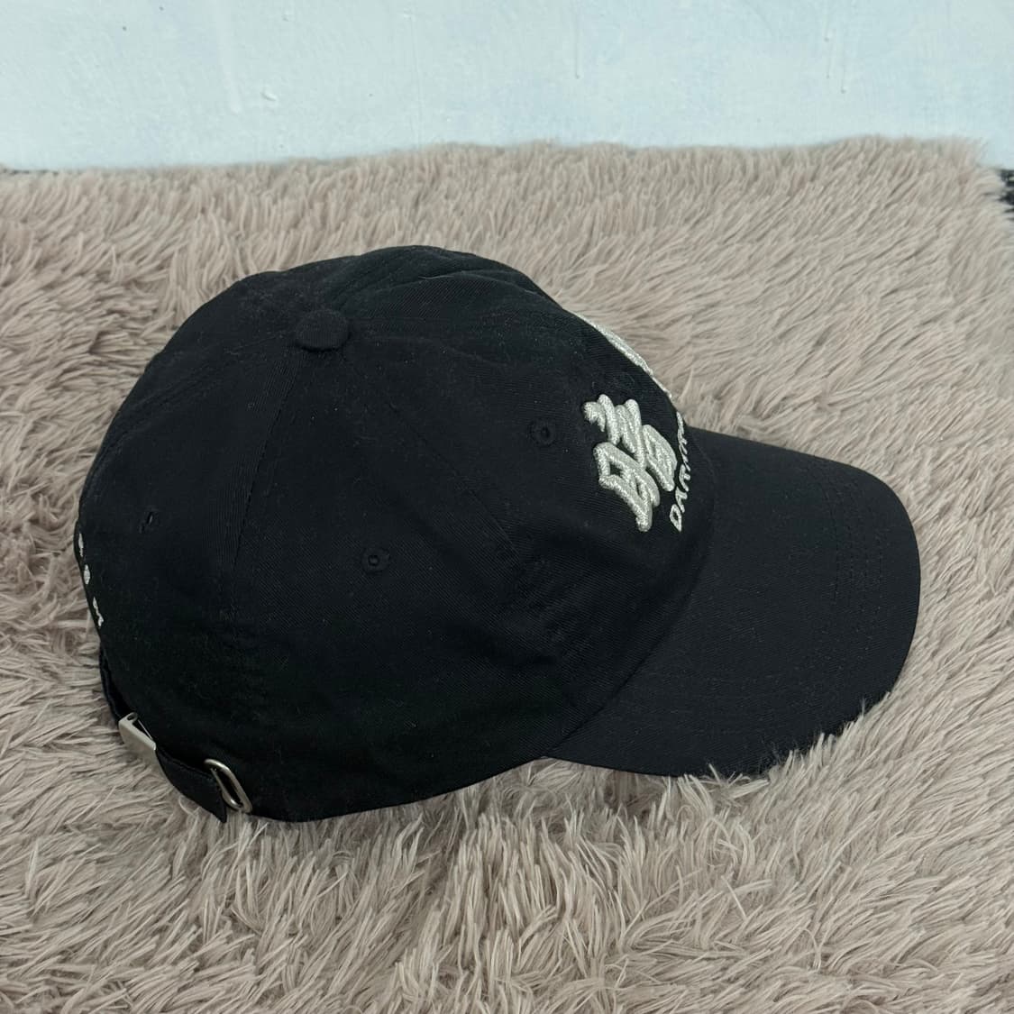 쌈디 다크룸 스튜디오 블랙 볼캡 상품이미지4