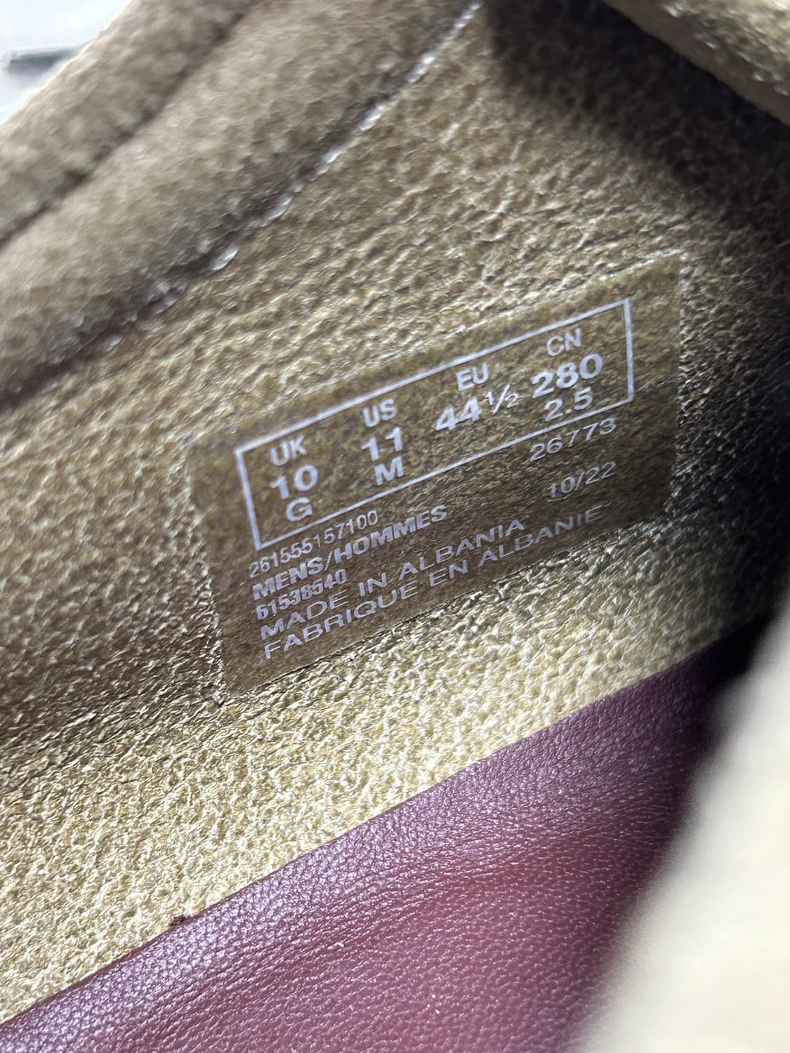 Clarks Wallabee Maple Suede [280] 상품이미지8