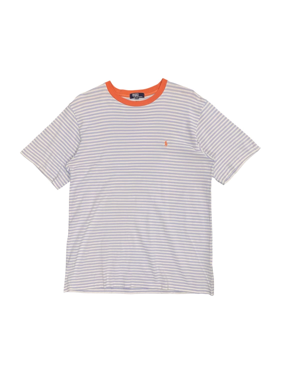 Polo Ralph Lauren 스카이블루 스트라이프 반팔 티셔츠 상품이미지1