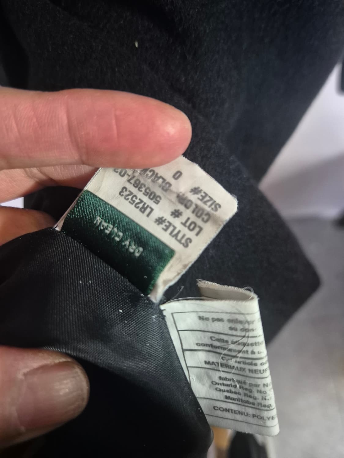 랄프로렌 블랙 여성 코트 상품이미지6