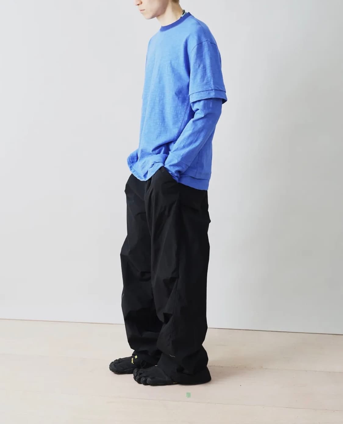 999휴머니티 나일론 이지 팬츠 블랙 0사이즈 상품이미지2