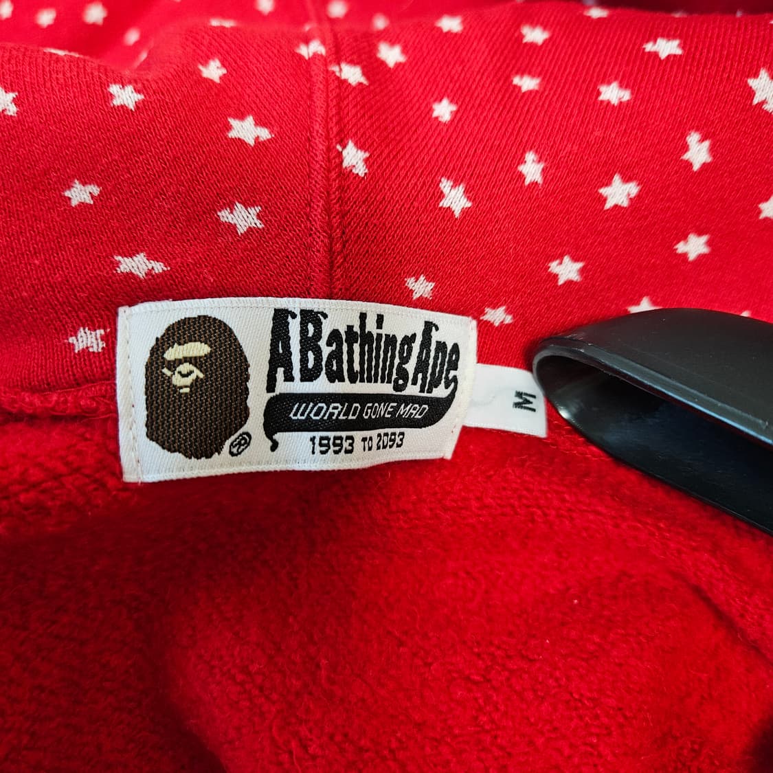 베이프 후드 집업 티셔츠 M 정품 상품이미지3