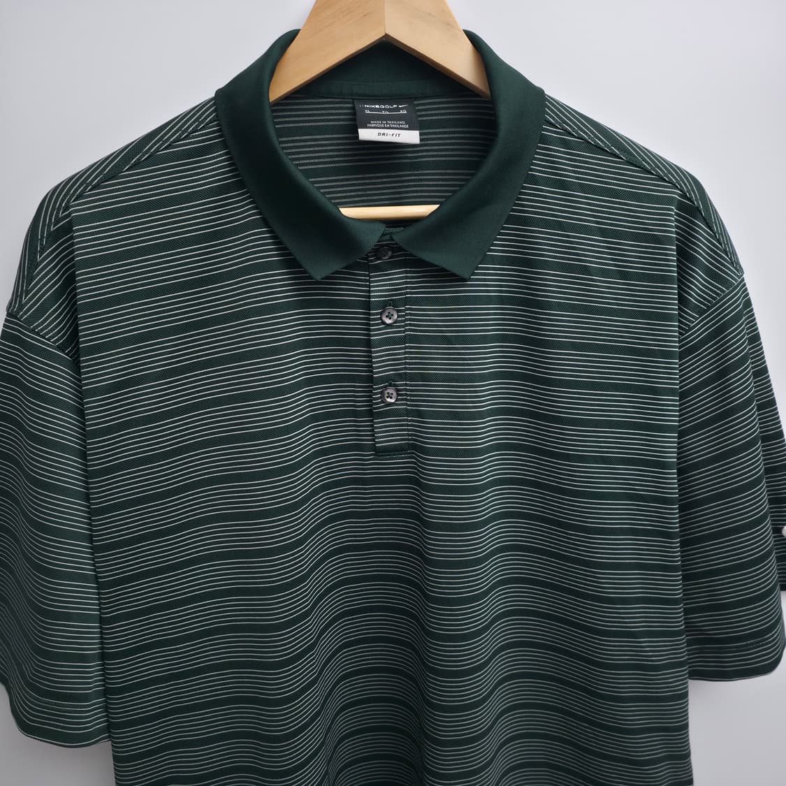 [XL] 나이키 골프 스트라이프 반팔 카라티 상품이미지2