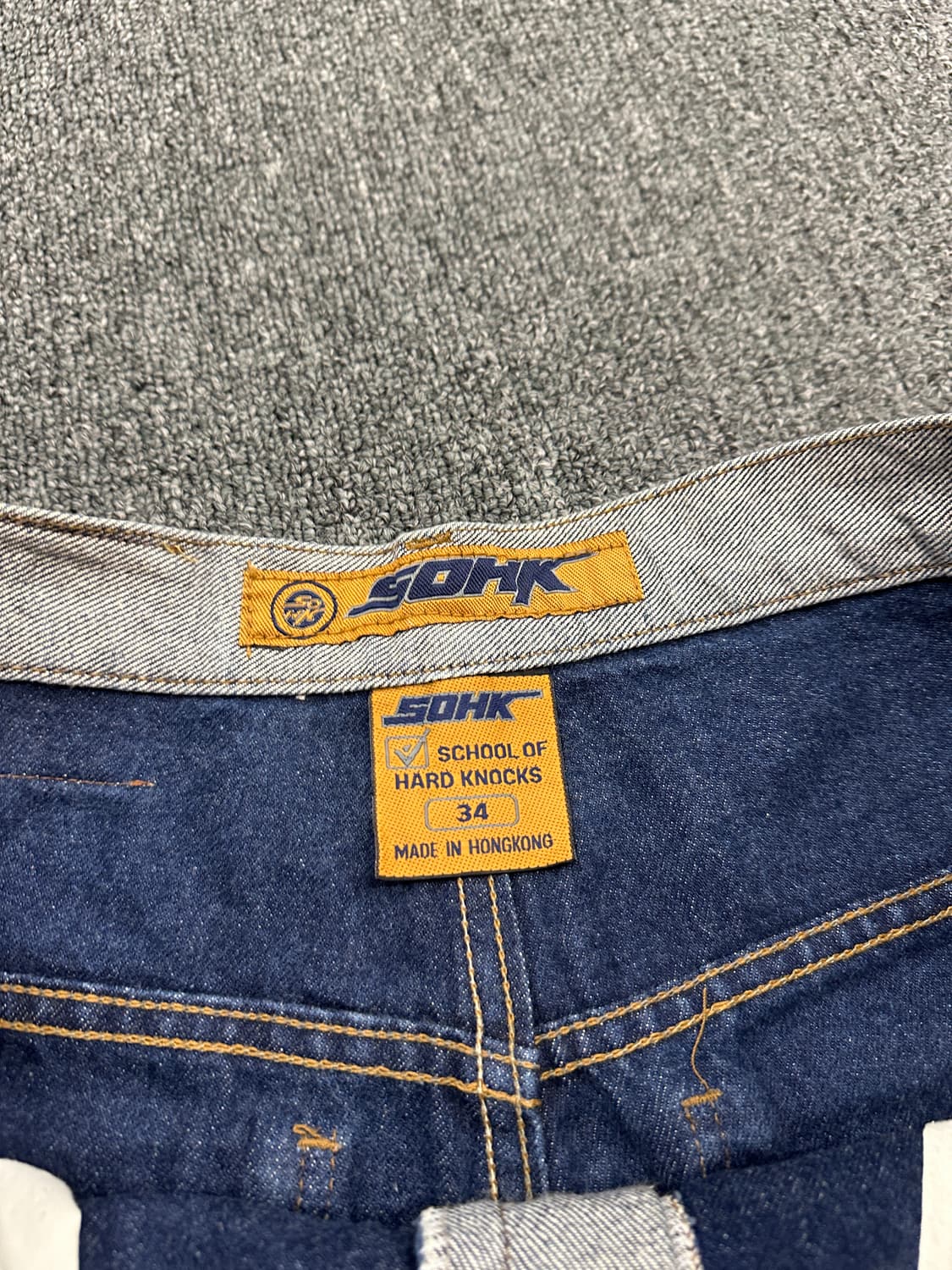 34) SOHK 스쿨오브하드낙 올드스쿨 그레이 힙합팬츠 상품이미지8