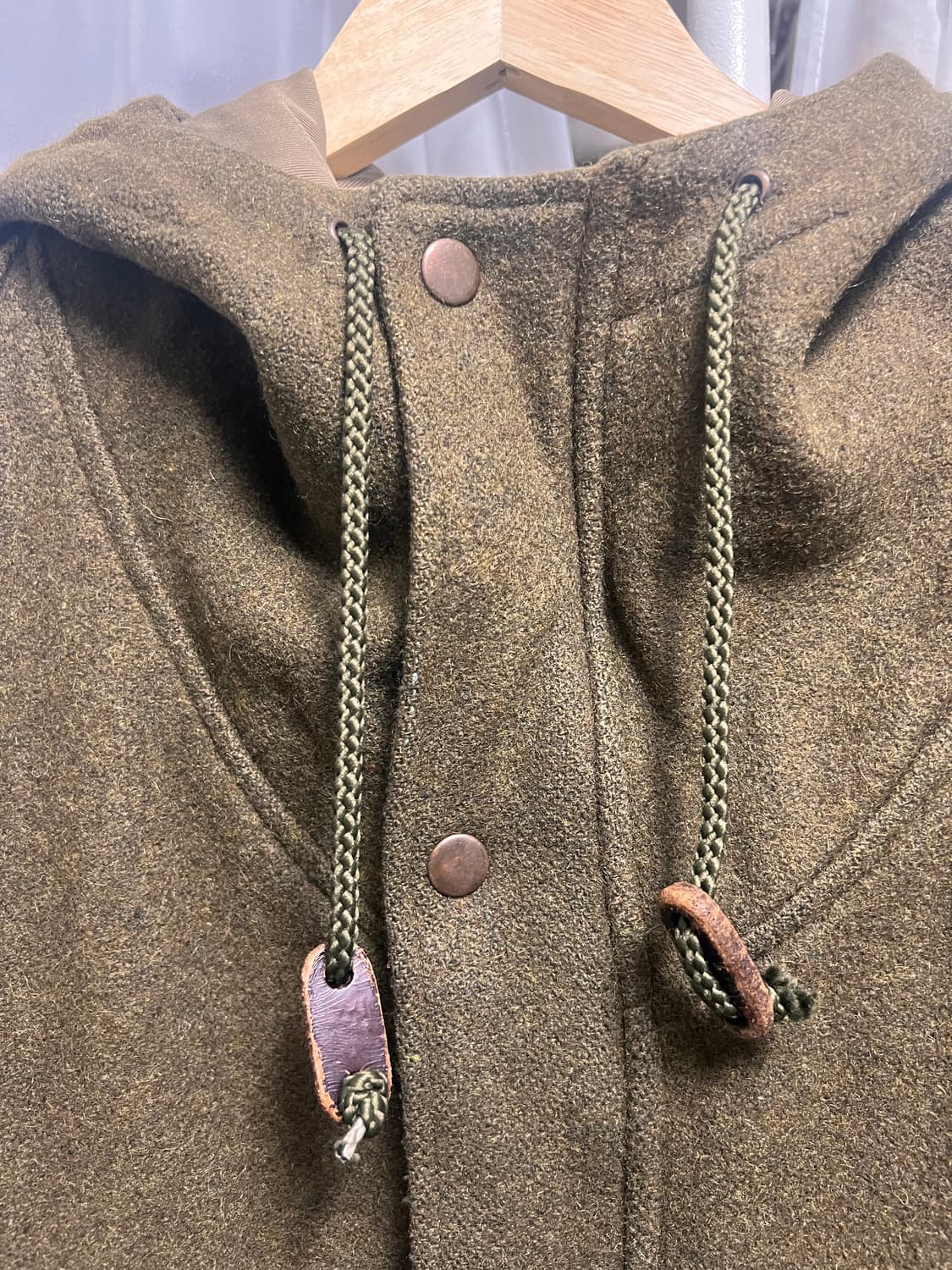 90s polo wool wading jacket L (100추천) 상품이미지5