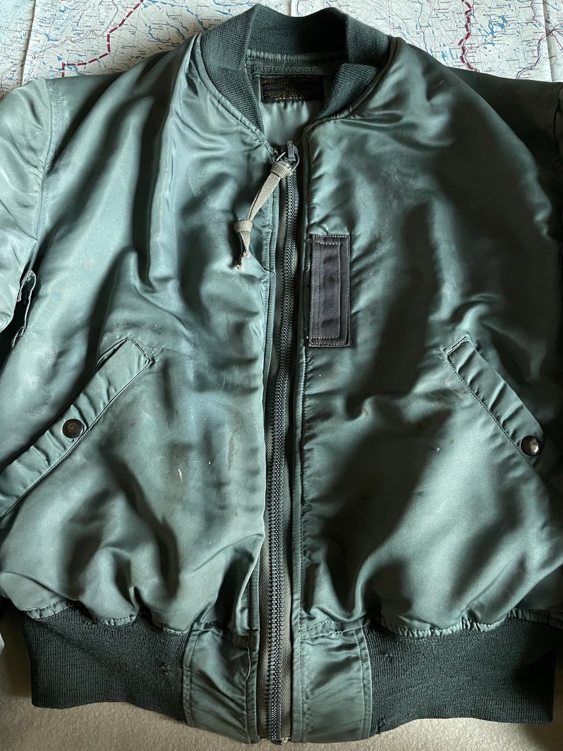 50s USAF B15d Flight Jacket modified 상품이미지5