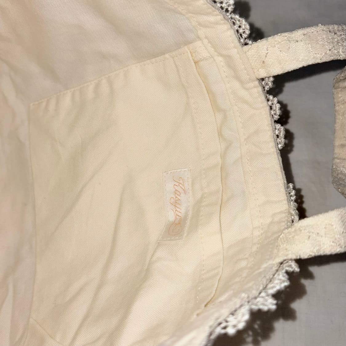 빈티지 모리걸 히메갸루 레이스 손가방 상품이미지5