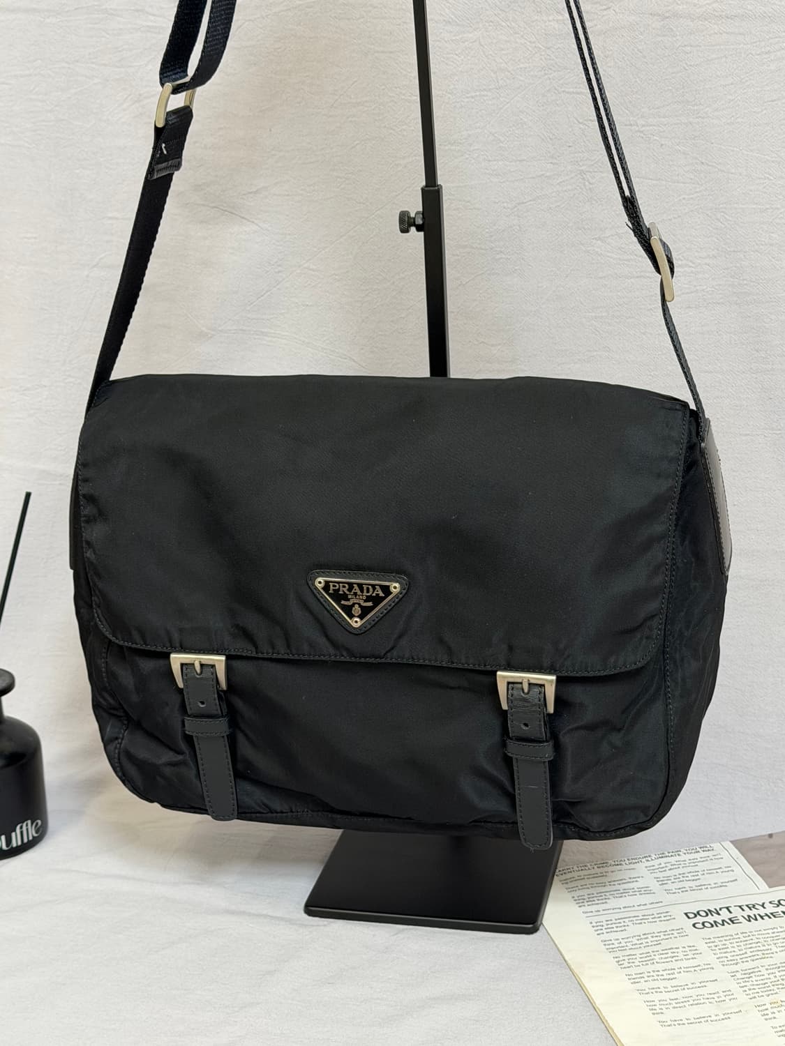프라다 메신저백 나일론 포코노 테수토 숄더백 남녀공용 상품이미지3