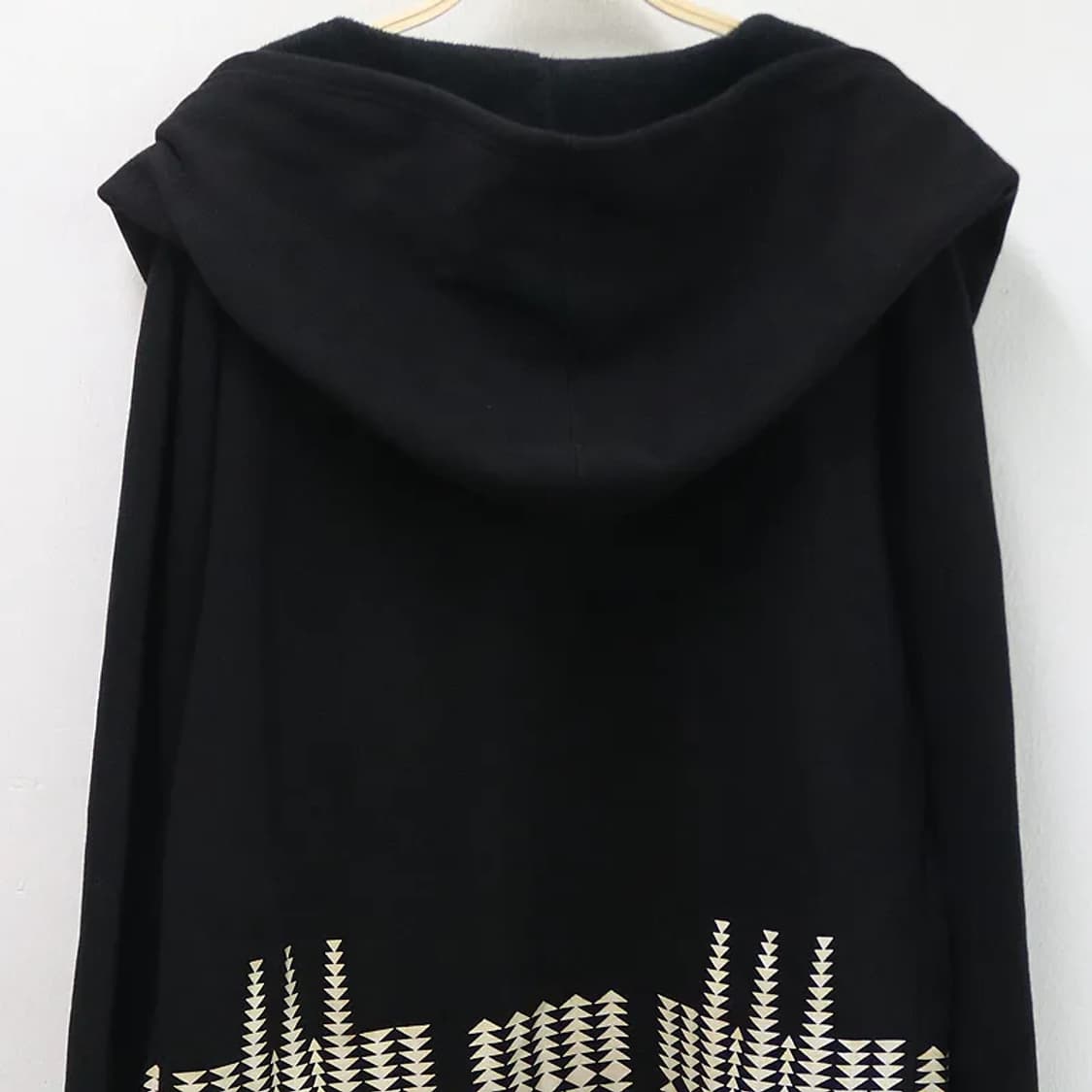 RINGS 에스닉 패턴 후드 롱 가디건 61795 상품이미지7