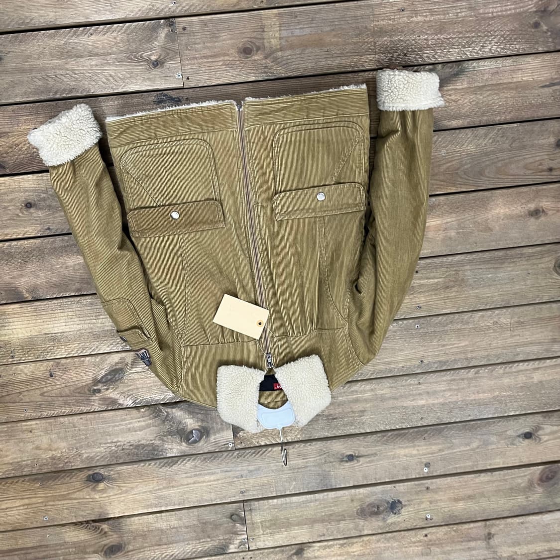 빈티지 와이투케이 골덴 양털자켓 지피  상품이미지2