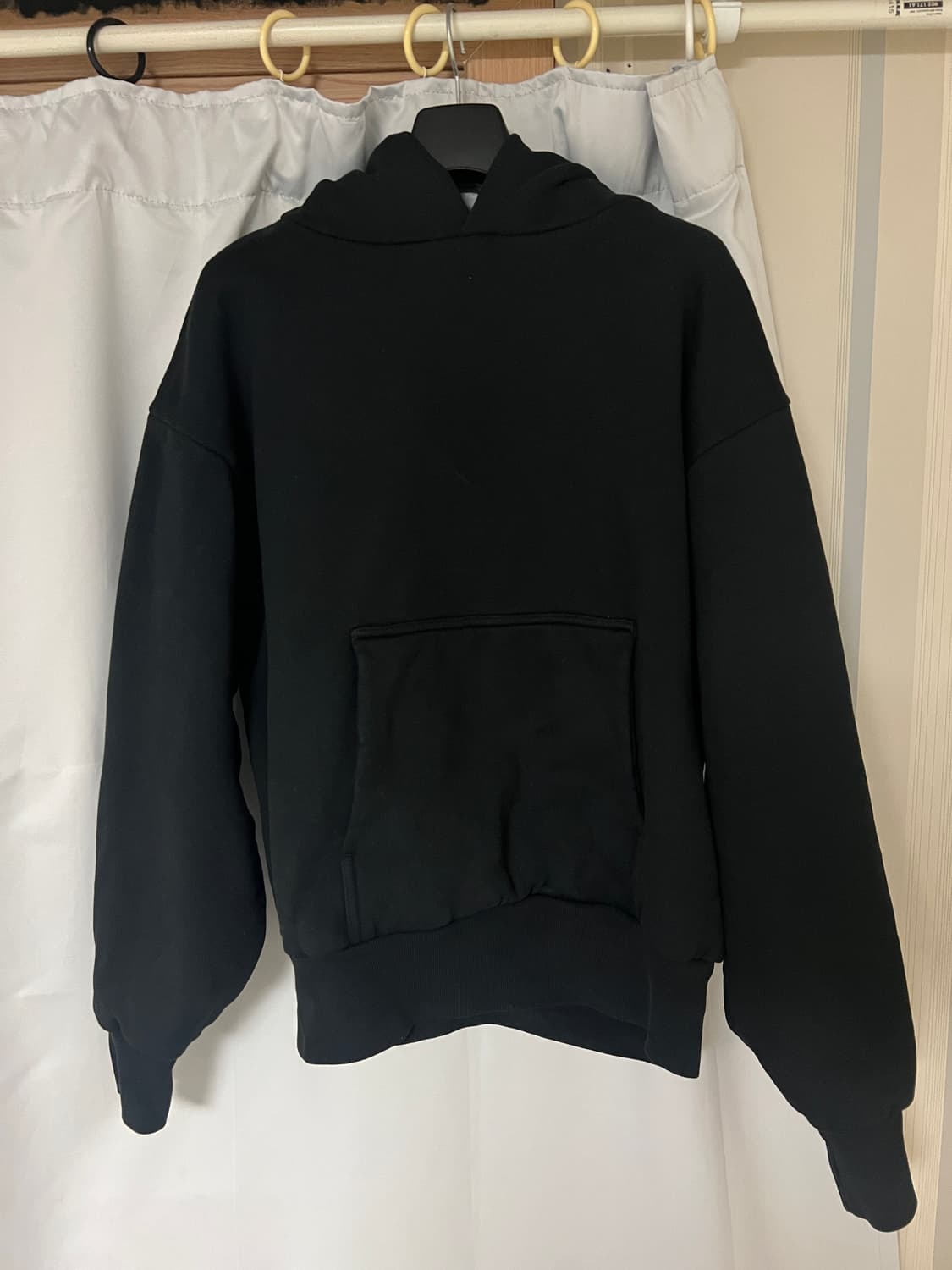 M 칸예 대선 후드 블랙 이지 비전 2020 상품이미지1