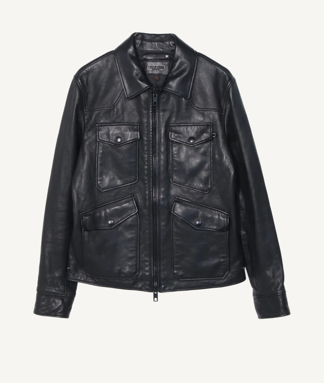코치 가죽자켓 양가죽 상품이미지1