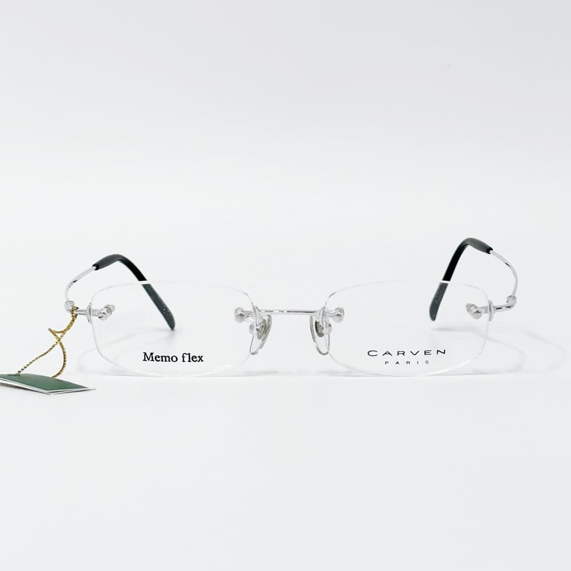 CARVEN 실버 무테 데드스탁 빈티지안경 상품이미지1