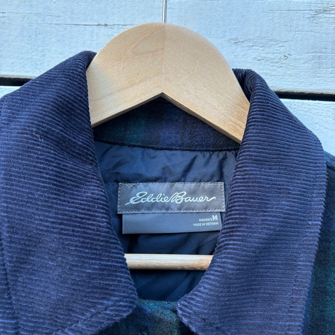 Eddie Bauer 에디바우어 블랙와치 울 자켓 상품이미지4